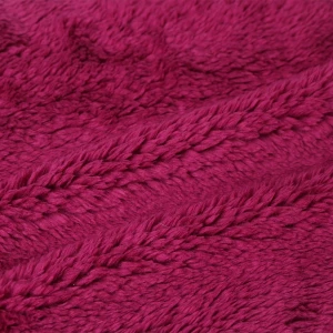 Solid Color Sable Plush Blanket (Dark Purple)