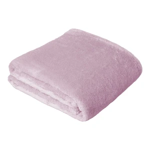 Solid Color Sable Plush Blanket (Rose Gold)