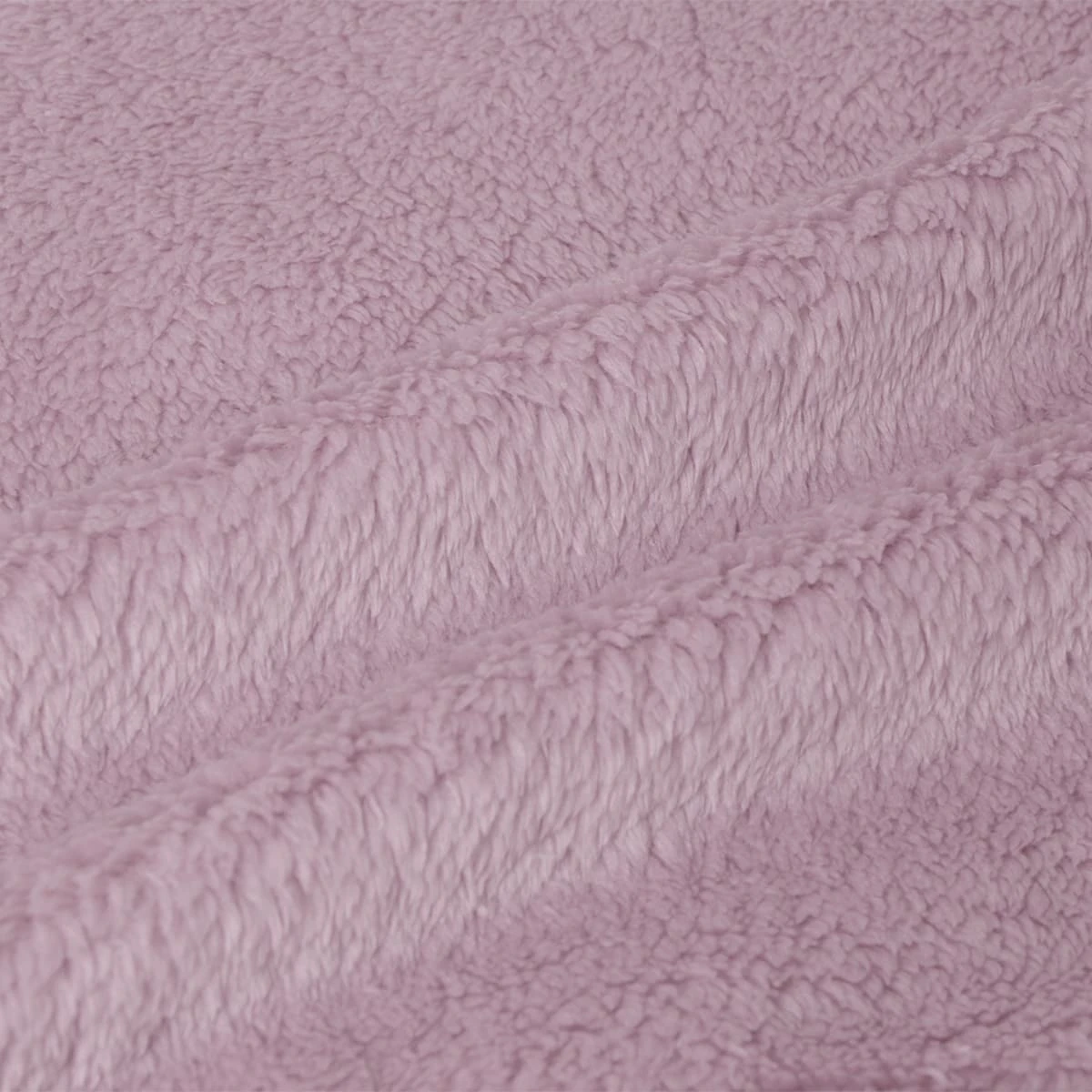 Solid Color Sable Plush Blanket (Rose Gold)