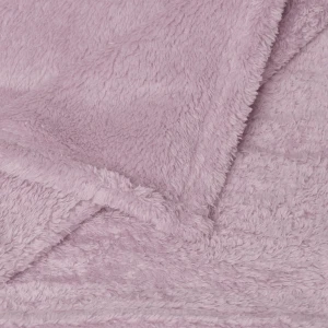 Solid Color Sable Plush Blanket (Rose Gold)
