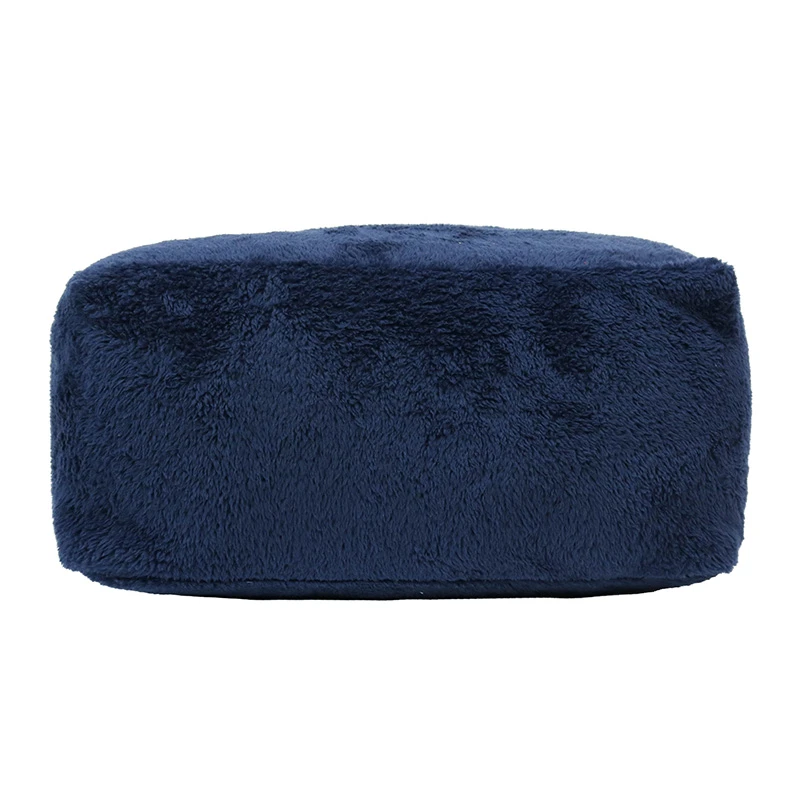 Square Shape Cushion Cover - Wombat Plush (Navy)