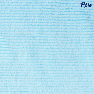 Stripe Frosted Plush Blanket (Ocean)