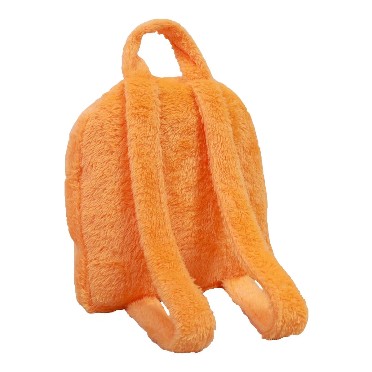 Terry V2 3D Embroidery Plush Backpack Blanket (Orange)