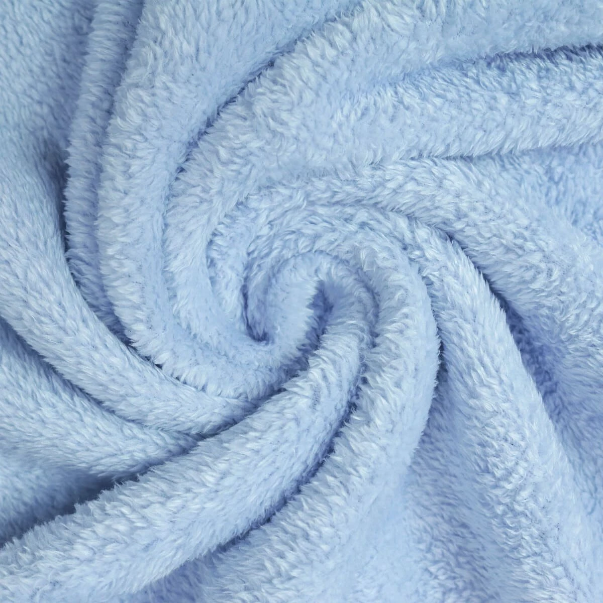 Turtle Embroidery Fleece Hooded Baby Blanket (Blue)