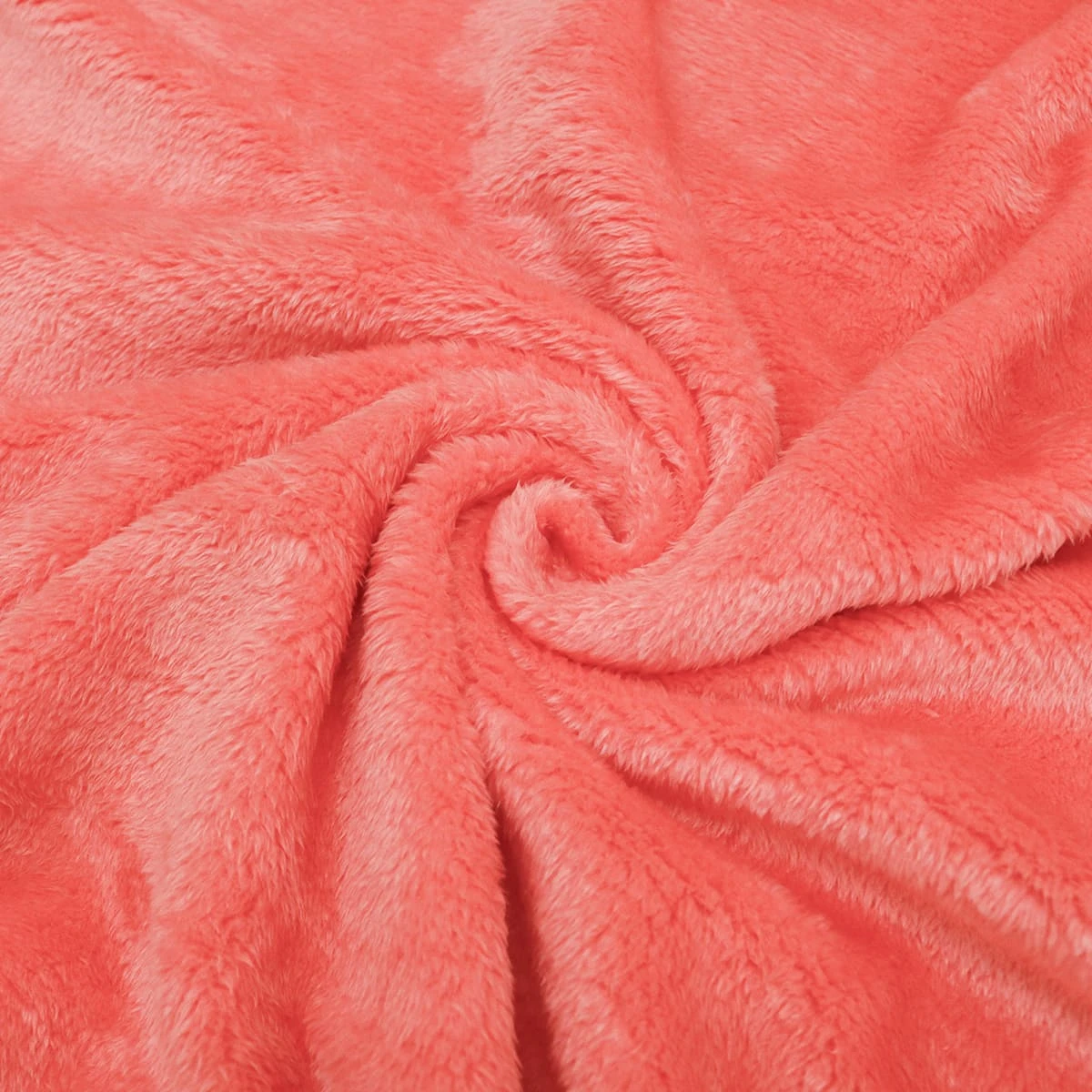 Valcan 3D Embroidery Flannel Hand Warmer Pillow Blanket (Orange)