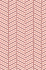 Warmness Winter : Pink Serrated Pattern