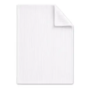 White Blanket Ready for Printing - Corduroy Blanket  | White