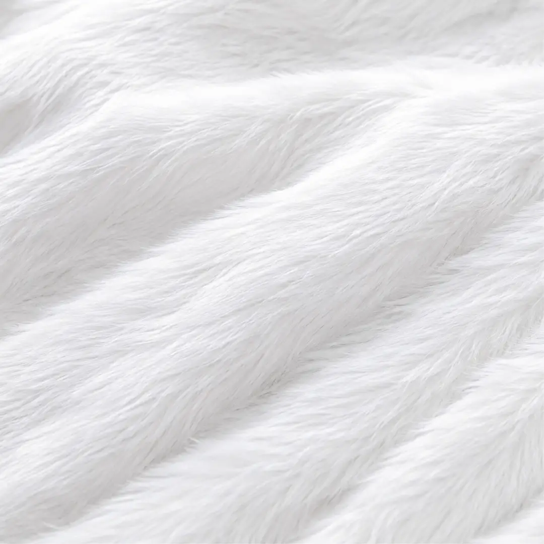 White Blanket Ready for Printing - Mink Blanket  | White