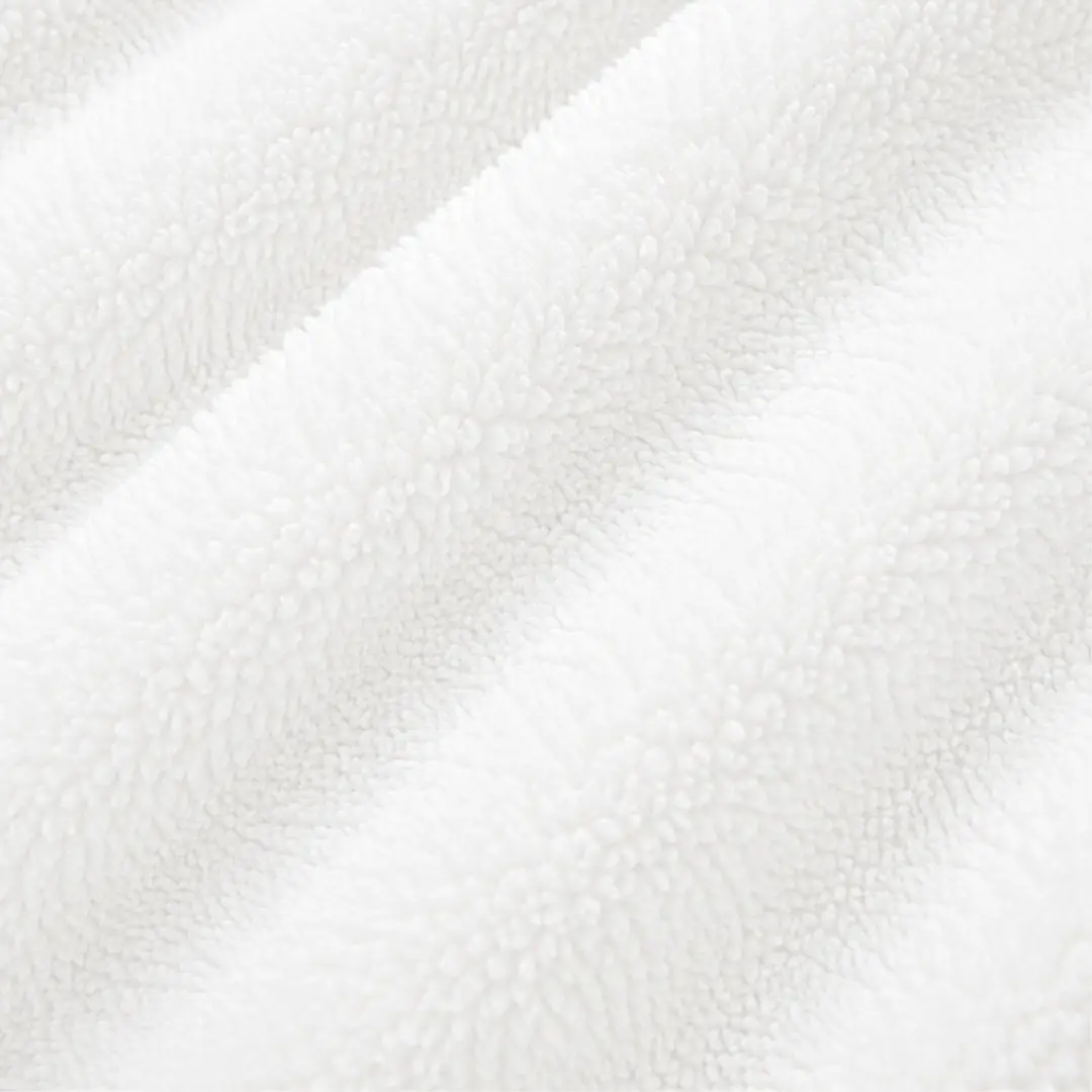 White Blanket Ready for Printing - Plush Blanket  | White