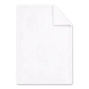 White Blanket Ready for Printing - Rabbit Faux Fur Blanket  | White