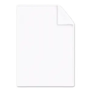 White Blanket Ready for Printing - Sherpa Blanket  | White