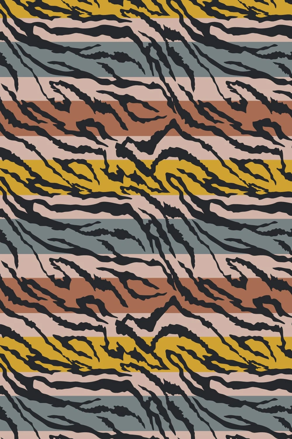 Wild and Free : Tiger Pattern